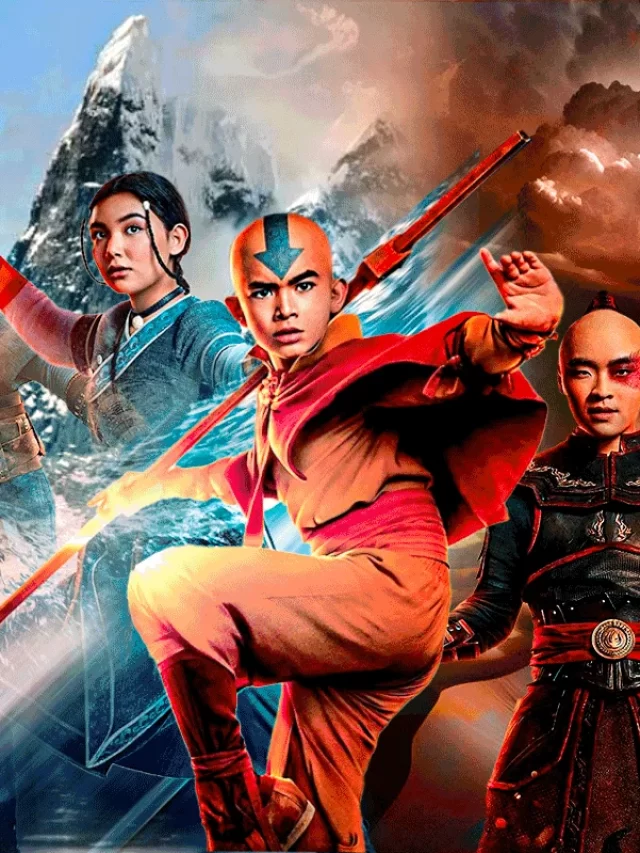 A Netflix divulgou recentemente os cartazes individuais de Aang, Katara, Sokka e Zuko, confira abaixo: