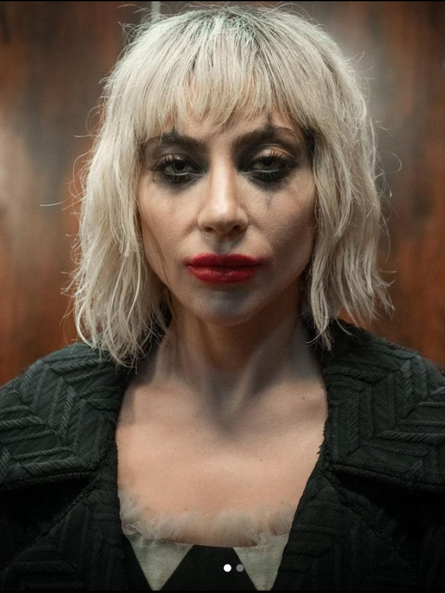 Lady Gaga surge irreconhecível como Arlequina em filmagens de ‘Coringa’