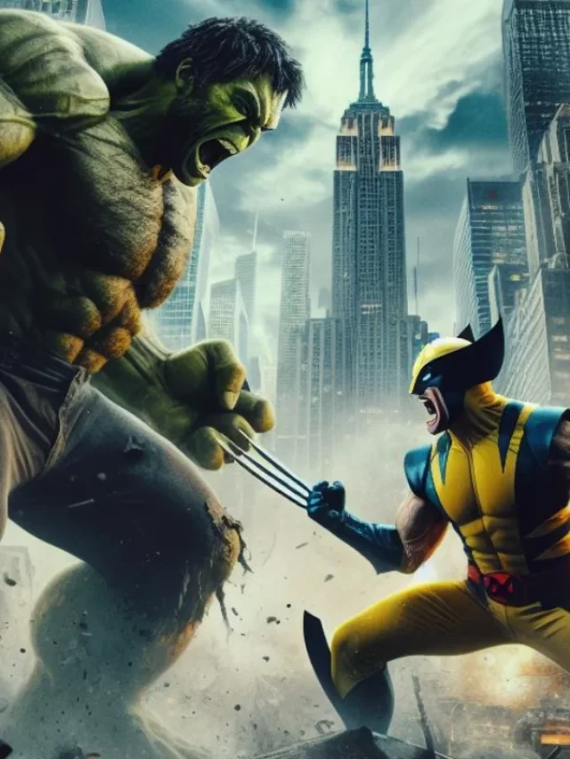 Como serie se o Hulk enfrentasse o novo wolverine do filme do Deadpool 3