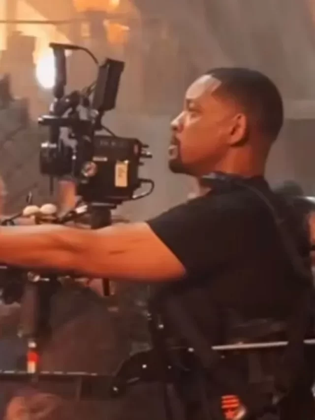 Você não vai acreditar no que  Will Smith faz com câmera nos bastidores; veja agora